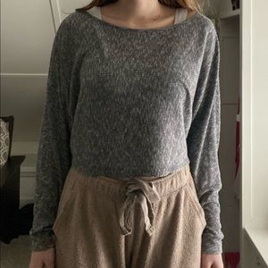 silence and noise long sleeve tee